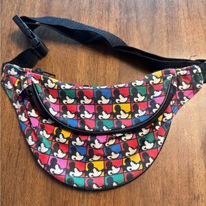 Vintage Disney Mickey & Co. Mickey Mouse Fanny Pack/Cross Body Purse